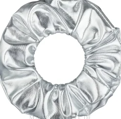 Scrunchie-Haargummi hellsilber Knit Fashion Classic