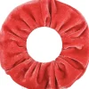 Scrunchie-Haargummi Koralle Velour Classic
