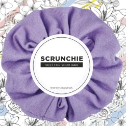 Scrunchie-Haargummi lila Knit Classic