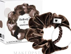 Scrunchie-Haargummi mocha brown 1 St.