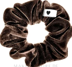 Scrunchie-Haargummi mocha brown 1 St.