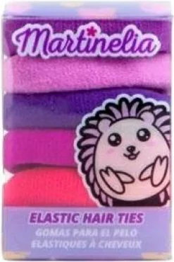 Set 'Elastische Haargummis', 5 Stk., Igel