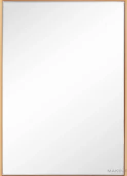 Taschenspiegel 8,5x6 cm beige