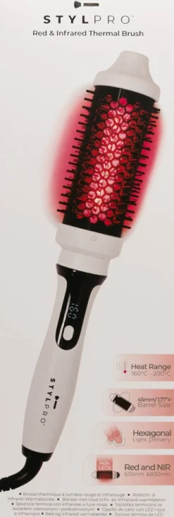 Thermo-Haarbürste zum Haarstyling