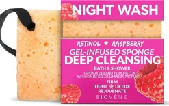 Tiefenreinigungs-Schwamm mit Retinol und Himbeergel