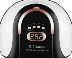 UV LED Lampe für Nägel, schwarz-weiß