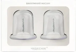 Vakuum-Massagebecher für Bauch und Körper Anticellulite-Massage, magische Körperkonturen, transparent