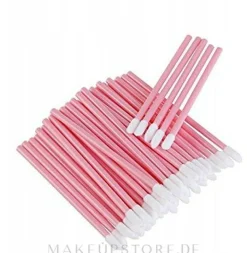 Velour-Applikatoren für Wimpern, Augenbrauen und Lippen rosa