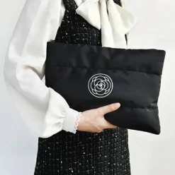 Wasserdichte Kosmetiktasche, 22 x 31 cm, KS144CZ, schwarz