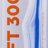 Weiche kieferorthopädische Zahnbürste blau