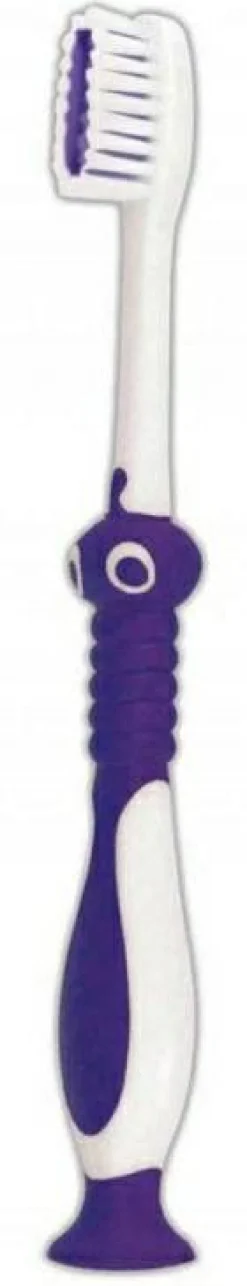 Zahnbürste M66 weich Dino weiß-violett