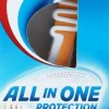 Zahnbürste mittel All In One Protection weiß-orange