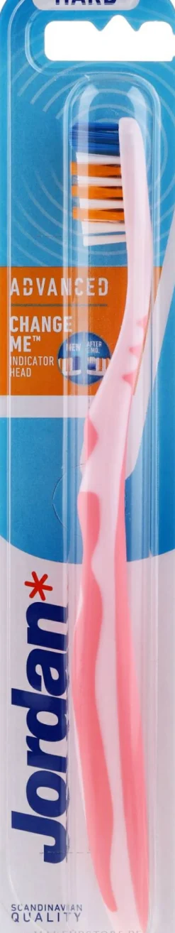 Zahnbürste ohne Kappe rosa-orange