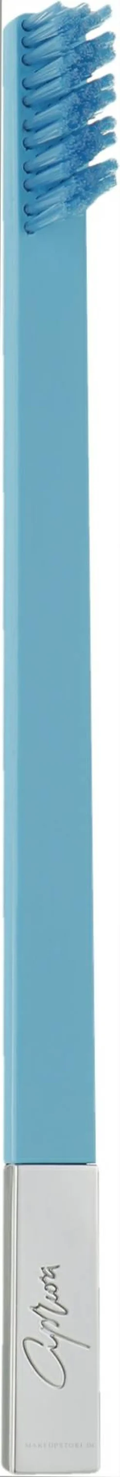 Zahnbürste weich himmelblau