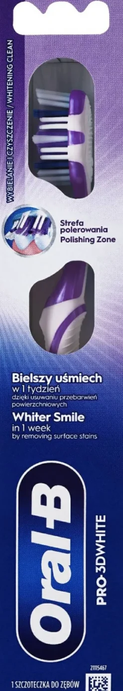 Zahnbürste 'Whitening', mittlere Härte, violett