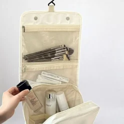 Zusammenklappbare Kosmetiktasche mit Griff