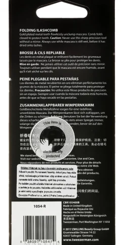 Zusammenklappbarer Wimpernkamm