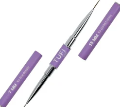 Zweiseitiger Liner-Pinsel für Maniküre 7mm/15mm